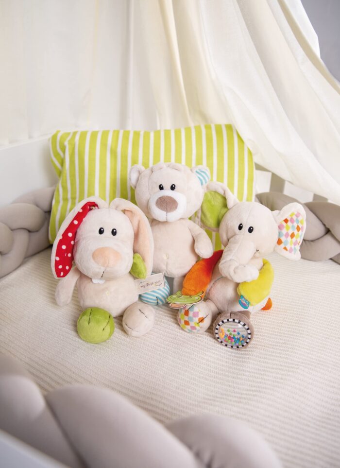 My First NICI Kuscheltier Bär Taps – Plüschtier Stofftier für Babys und Kleinkinder ab Geburt – Bild 2
